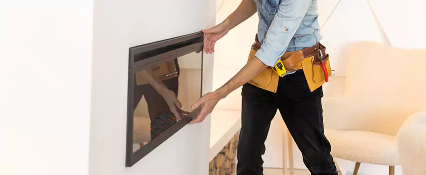 Metal Fireplace Installation in Mountain Brook, Alabama