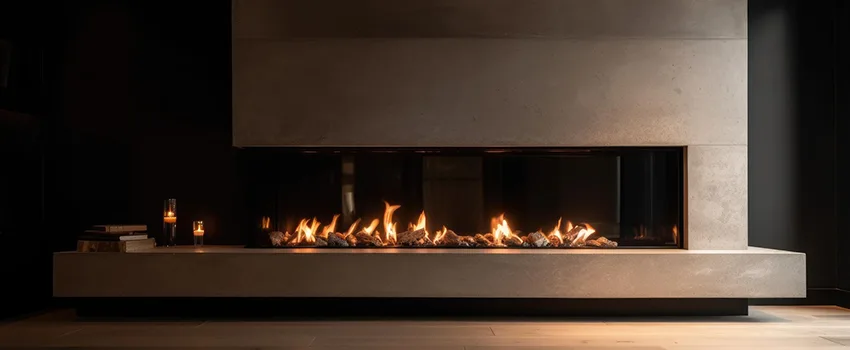 Gas Fireplace Ember Bed Design Services in Mountain Brook, Alabama