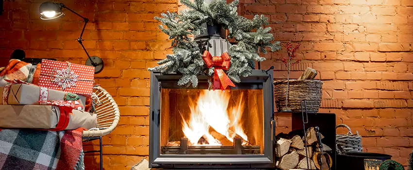 Travis Industries Linear Gas Fireplace Installation in Mountain Brook, Alabama