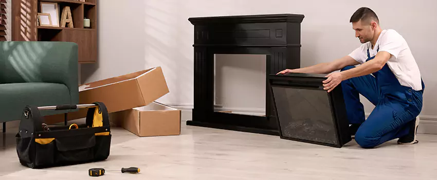 Old Rusted Metal Fireplace Repair And Replacement in Mountain Brook, AL