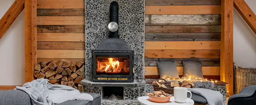 Thelin Hearth Products Direct Vent Gas Stove Fireplace Inspection in Mountain Brook, Alabama